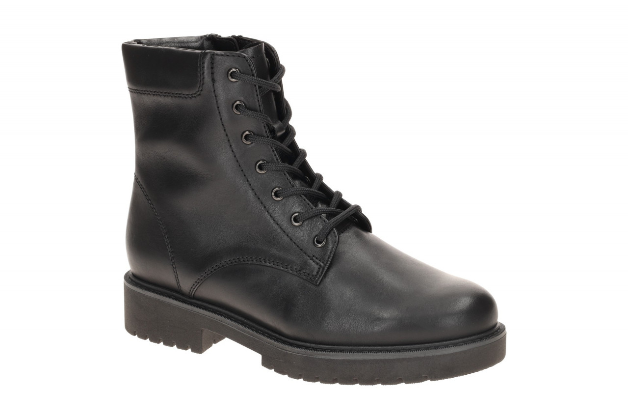 Gabor 72.735.57 Damen Stiefeletten Schwarz elegant LaceUp Boots 1 Gabor 72.735.57 Damen Stiefeletten Schwarz elegant LaceUp Boots