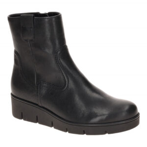 Gabor 8005.01 Damen Stiefeletten in Schwarz - Bequeme Keilabsatzschuhe