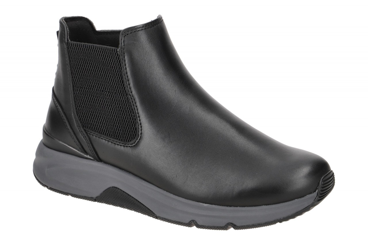 Gabor 76.881 ROLLINGSOFT Damen Stiefeletten Schwarz - bequeme Keilabsatz Sneaker 1 Gabor 76.881 ROLLINGSOFT Damen Stiefeletten Schwarz - bequeme Keilabsatz Sneaker