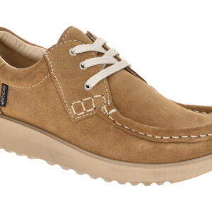 Ecco 32000305034 Damen Schn?r-Halbschuhe camel-braun, bequem & leicht