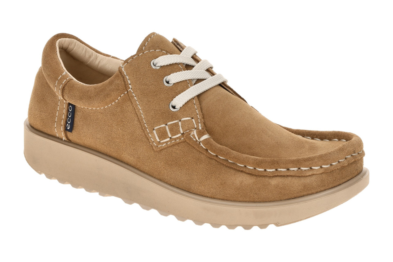 Ecco 32000305034 Damen Schn?r-Halbschuhe camel-braun, bequem & leicht 1 Ecco 32000305034 Damen Schn?r-Halbschuhe camel-braun, bequem & leicht