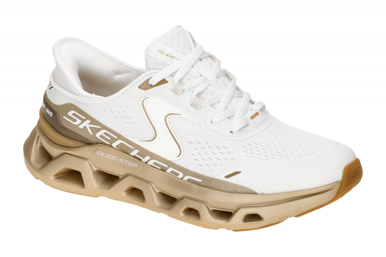 Skechers 150514 WGD Damen Sneaker wei?/gold Metallic Memory Foam 1 Skechers 150514 WGD Damen Sneaker wei?/gold Metallic Memory Foam