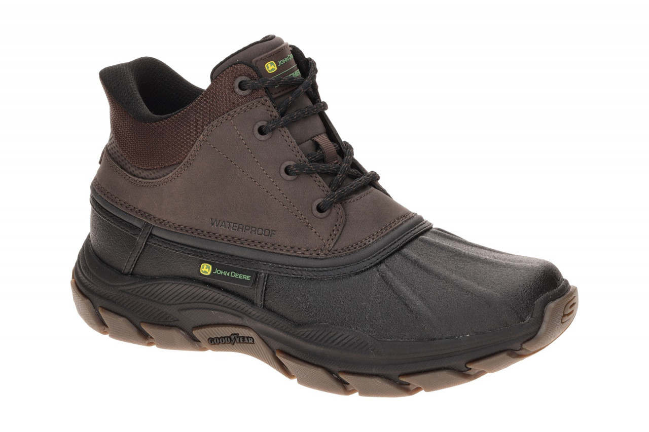 Skechers 256026 CHBK Herrenstiefelette Schwarz - chocolate/black WATERPROOF &... 1 Skechers 256026 CHBK Herrenstiefelette Schwarz - chocolate/black WATERPROOF &...