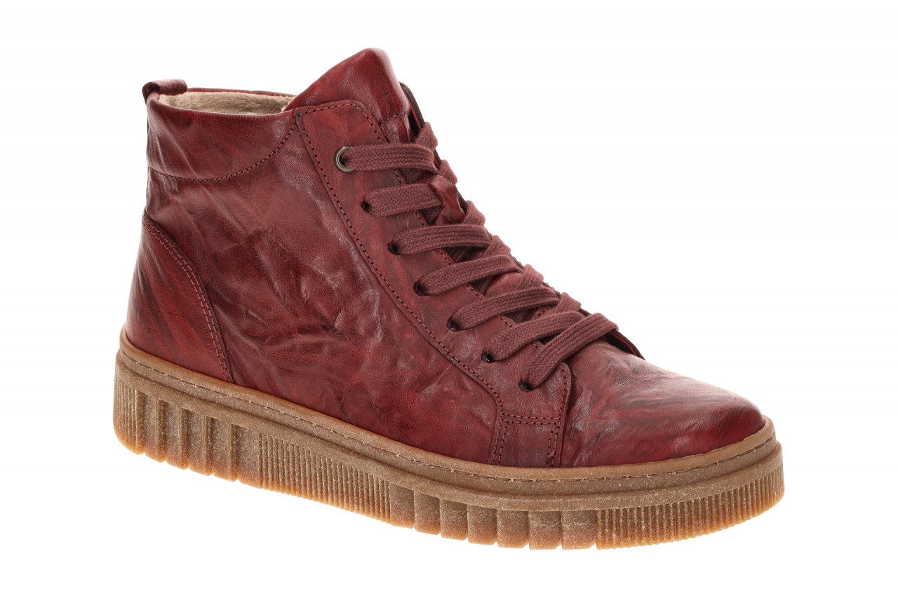 Gabor 8008.01.004 Damen Stiefeletten in dark red - bequem, flach, extra weit 1 Gabor 8008.01.004 Damen Stiefeletten in dark red - bequem, flach, extra weit
