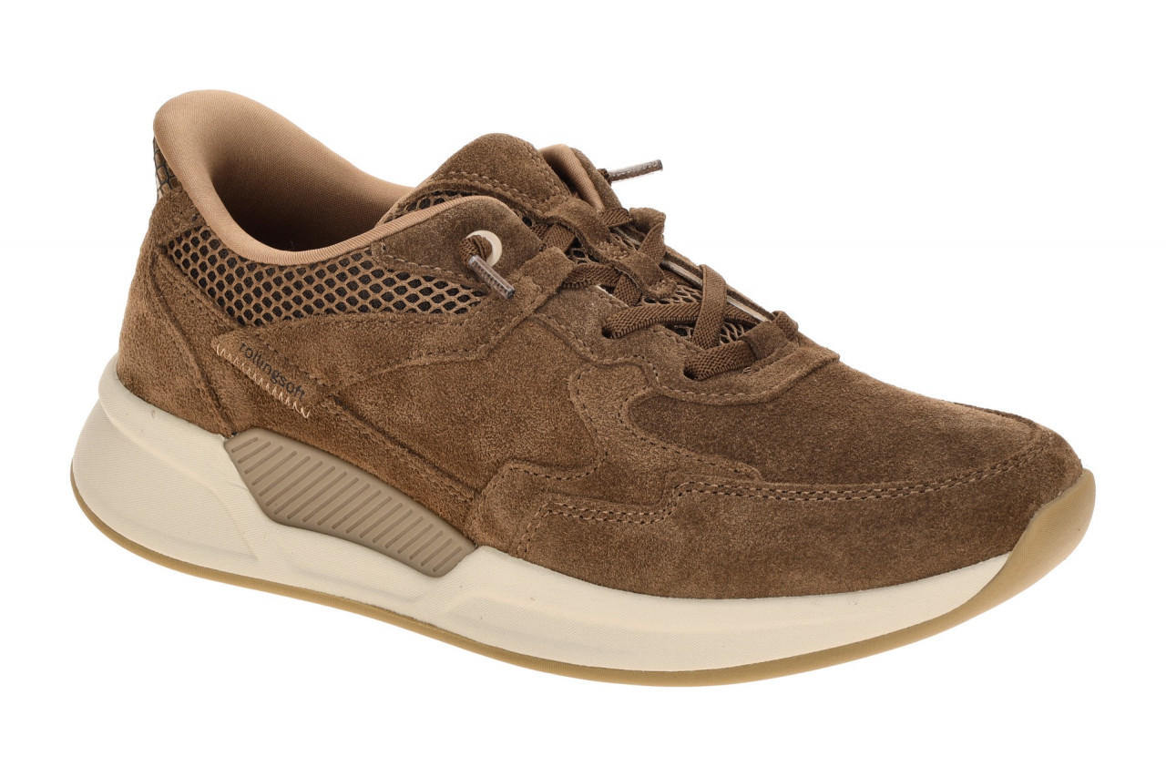 Gabor 0104.02.003 ROLLINGSOFT Damenschuhe braun whisky kombi Sportliche Schn?... 1 Gabor 0104.02.003 ROLLINGSOFT Damenschuhe braun whisky kombi Sportliche Schn?...