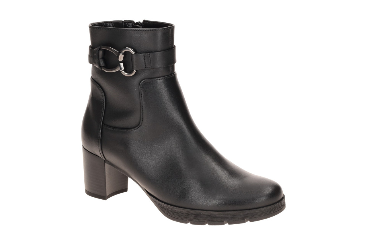 Gabor 8030.02 Damen Stiefeletten schwarz Plateau Ankle Boots - Echtleder, Gum... 1 Gabor 8030.02 Damen Stiefeletten schwarz Plateau Ankle Boots - Echtleder, Gum...