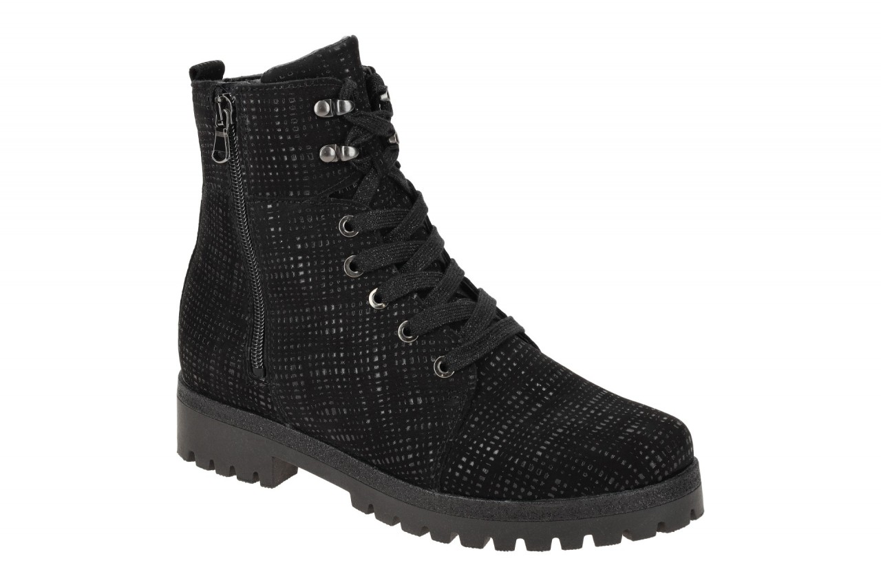 Waldl?ufer Damen Stiefeletten 338813 Schwarz bequeme Boots 1 Waldl?ufer Damen Stiefeletten 338813 Schwarz bequeme Boots