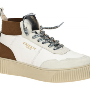 CRICKIT Damen Sneaker REBEKA Maura044 70903 - Wei? uni, Ultra Leicht & Bequem