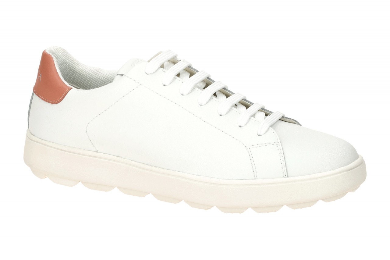 Geox D45WEA 09BBC C1Z5Q wei?/white/dk skin Damen Sneaker mit atmungsaktivem T... 1 Geox D45WEA 09BBC C1Z5Q wei?/white/dk skin Damen Sneaker mit atmungsaktivem T...