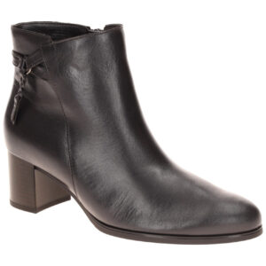 Gabor 8053.01 Damen Stiefeletten Lila Dark Vino Echtleder Blockabsatz