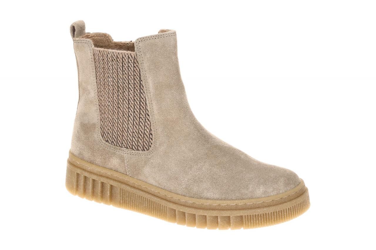 Gabor 8008.03.005 Damen Stiefeletten in Grau - kiesel, bequeme Chelsea Boots 1 Gabor 8008.03.005 Damen Stiefeletten in Grau - kiesel, bequeme Chelsea Boots
