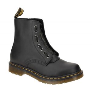 Dr. Martens 23863001 Damen Stiefeletten schwarz - robuste Wadenhoch mit Rei?v...