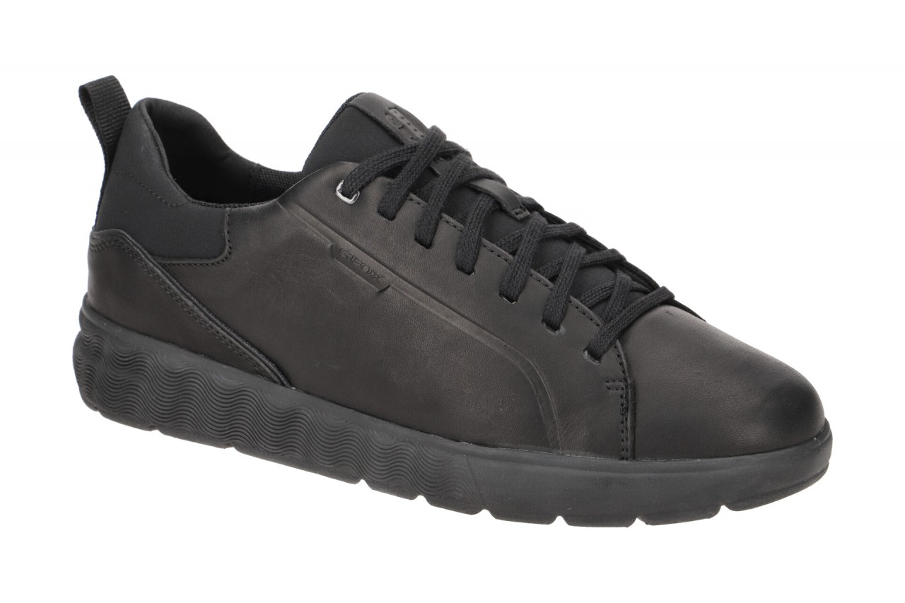Geox U25E7B 00085 C9999 Herren Sneaker Schwarz - atmet dank GEOX ATMET & Zero... 1 Geox U25E7B 00085 C9999 Herren Sneaker Schwarz - atmet dank GEOX ATMET & Zero...