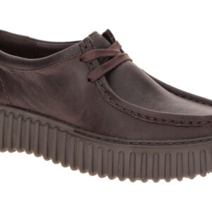 Clarks 26327768 4 TORHILL BEE Damen Plateau Schn?r-Halbschuhe, dunkelbraun - ...