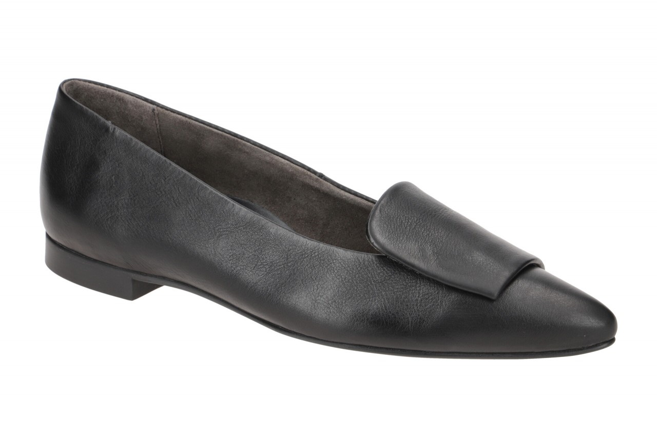 Paul Green Damen Ballerinas 3792-010 schwarz (black) Echtleder spitz Absatz 1cm 1 Paul Green Damen Ballerinas 3792-010 schwarz (black) Echtleder spitz Absatz 1cm
