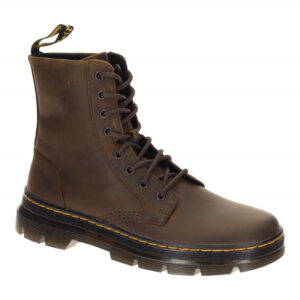 Dr. Martens 26006207 Combs Leather Herrenstiefel Dunkelbraun Gummisohle