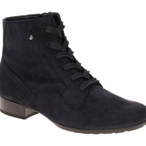 Gabor 8031.04 Damen Stiefeletten dark blue Blockabsatz 2,5cm extra weit