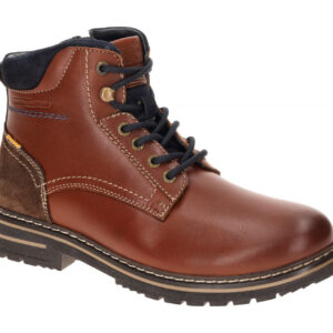 camel active Herrenstiefelette BOSTON 53BTA03-120476 cognac/blue Echtleder ge...