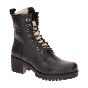 Panama Jack Damen Winterstiefeletten Tibi B1 Schwarz Waterproof 4cm Absatz G ...