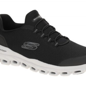 Skechers 233016 BKGY Glide Step NOLTEK Herrenschuhe Schwarz/Gray Slipper Sneaker