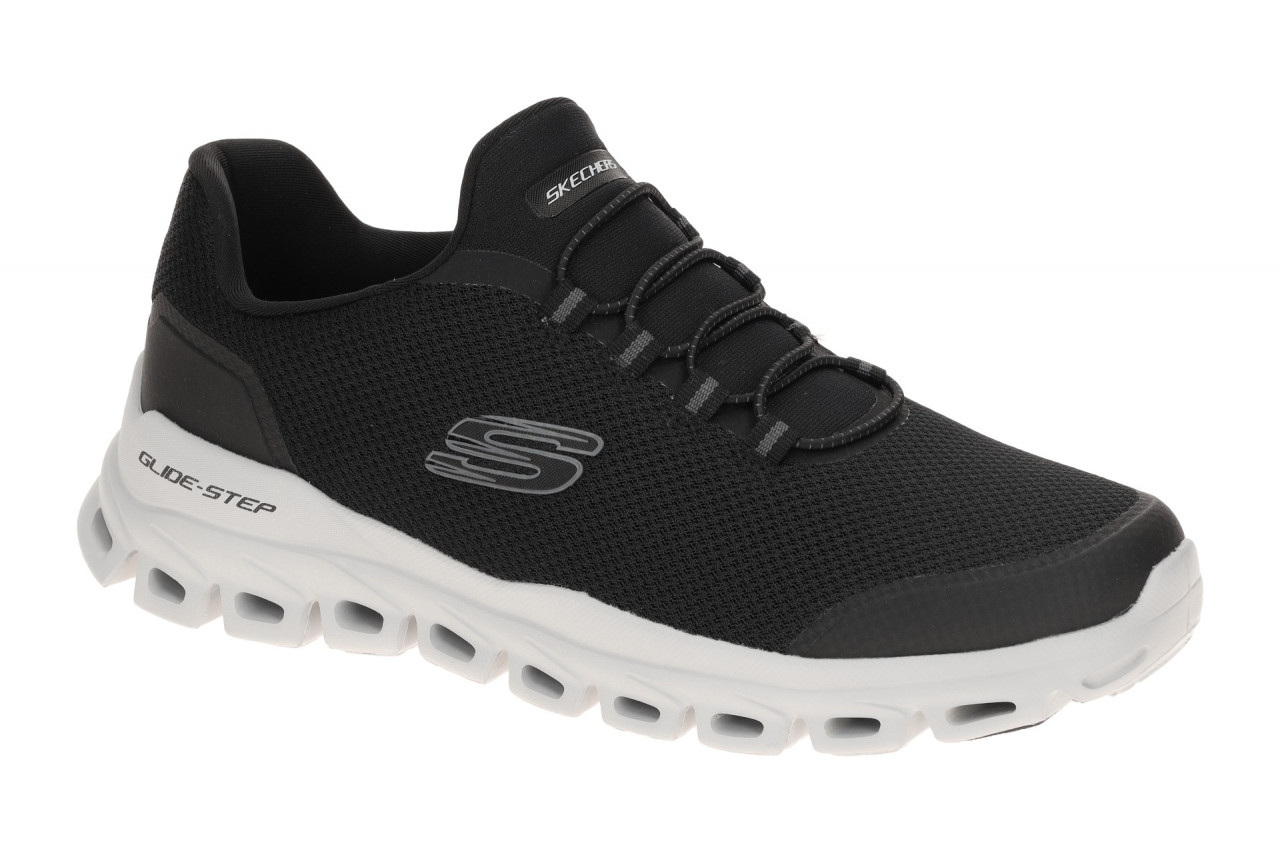 Skechers 233016 BKGY Glide Step NOLTEK Herrenschuhe Schwarz/Gray Slipper Sneaker 1 Skechers 233016 BKGY Glide Step NOLTEK Herrenschuhe Schwarz/Gray Slipper Sneaker