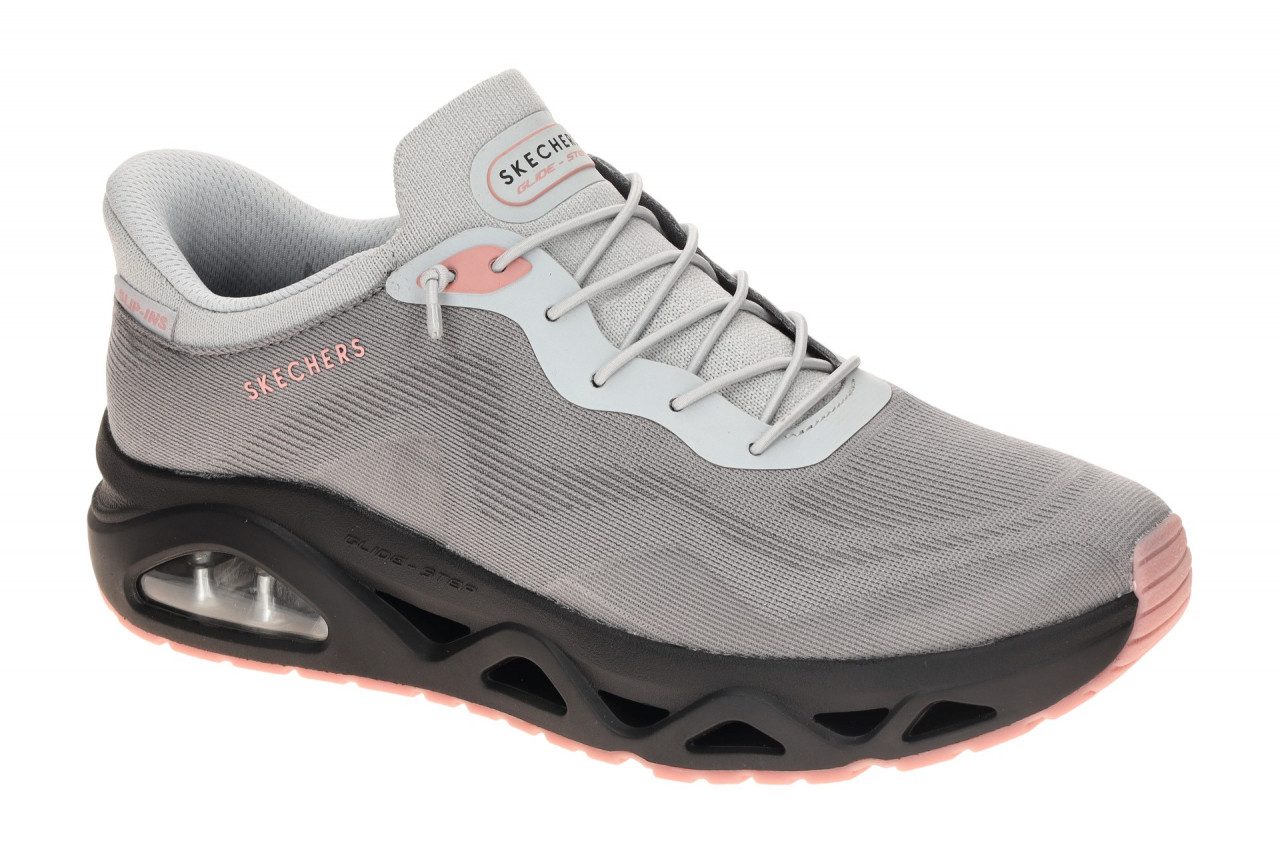 Skechers 190115 CCPK - UNO GLIDE STEP Damen Slipper Grau/Pink mit Air Cooled ... 1 Skechers 190115 CCPK - UNO GLIDE STEP Damen Slipper Grau/Pink mit Air Cooled ...