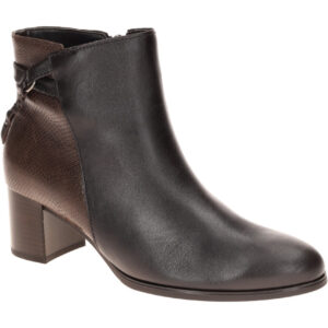 Gabor 8053.01 Damen Stiefeletten Moro Braun Ankle Boot Blockabsatz 5cm