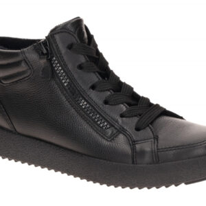 ara 12-37908 01 OSLO Damenschuhe sportliche Schn?r-Halbschuhe Schwarz Uni