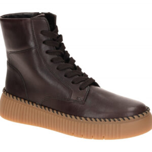 Gabor Damen Stiefeletten 73.541 - moro Braun, bequeme Keilabsatz Schuhe
