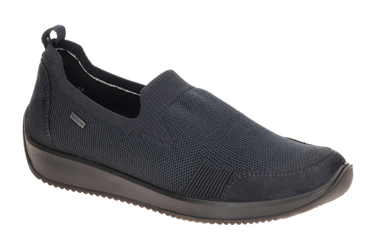 ara 12-54054 Lissabon 4.0 GTX Damen Slipper blau bequem stretch GORE-TEX 1 ara 12-54054 Lissabon 4.0 GTX Damen Slipper blau bequem stretch GORE-TEX
