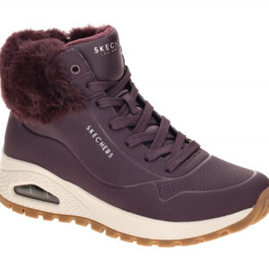 Skechers 167274 WINE Uno_Rugged_D Damen Mid Cut Sneaker lila Air Cooled Memor...