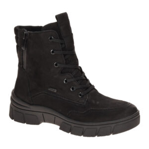 CAPRICE Damen Winterstiefelette 26205-Black Nubuck wasserdicht warmfutter Gum...