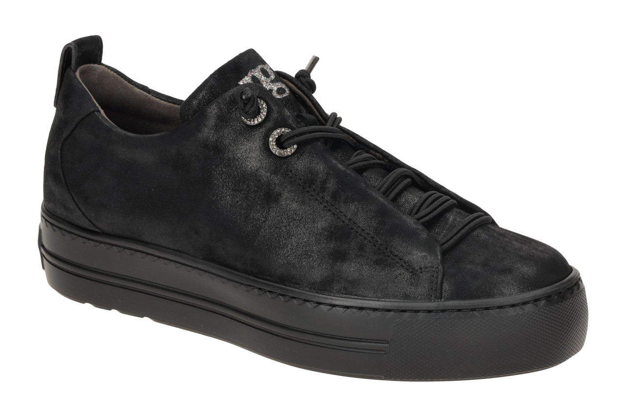 Paul Green Plateau Sneaker 5417-07 PG 5417 Schwarz Glitzer Echtleder Schnellv... 1 Paul Green Plateau Sneaker 5417-07 PG 5417 Schwarz Glitzer Echtleder Schnellv...