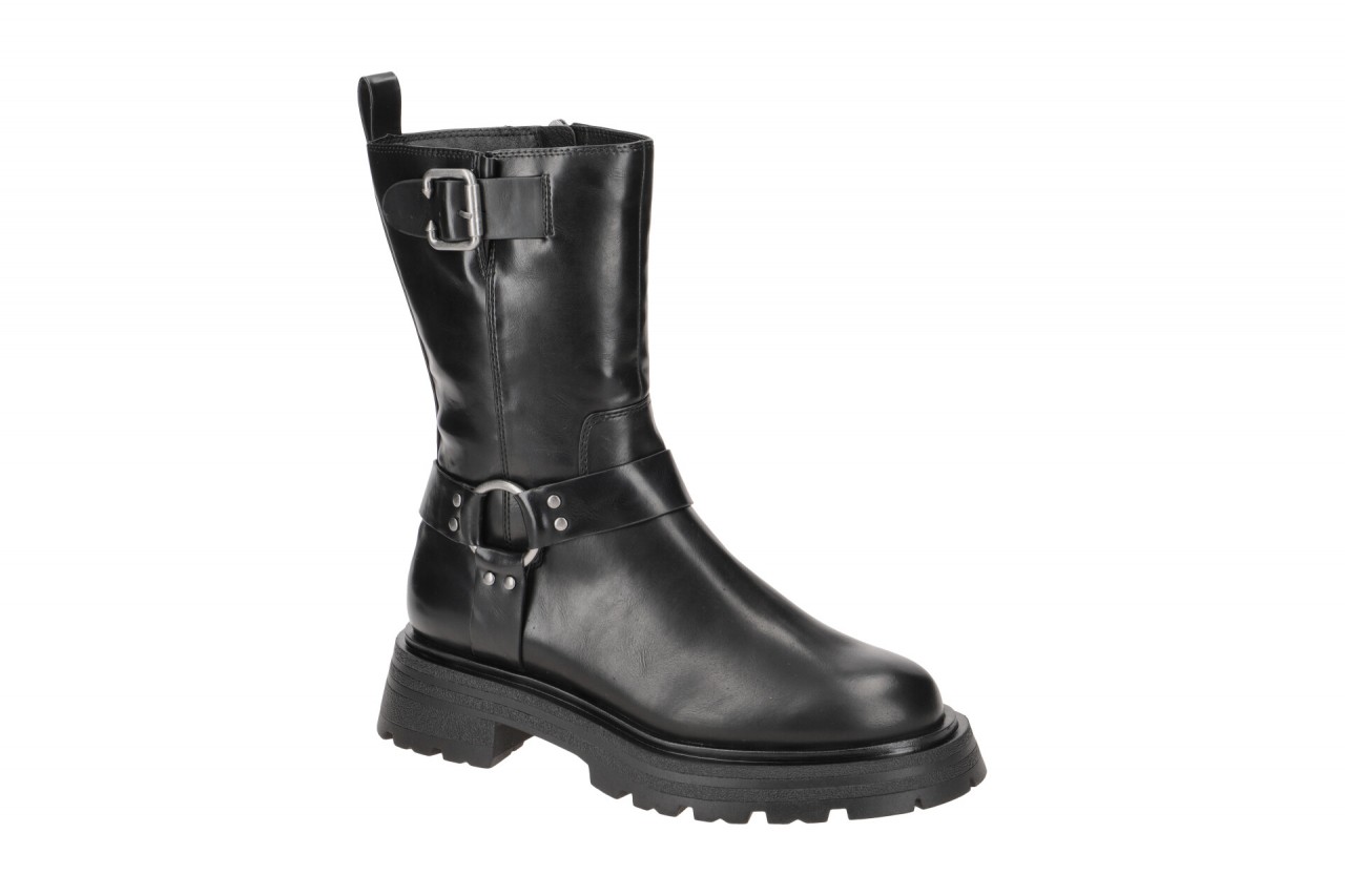 Tamaris 1-25314-41 001 Damen Stiefeletten Schwarz Chunky Western Boots 1 Tamaris 1-25314-41 001 Damen Stiefeletten Schwarz Chunky Western Boots