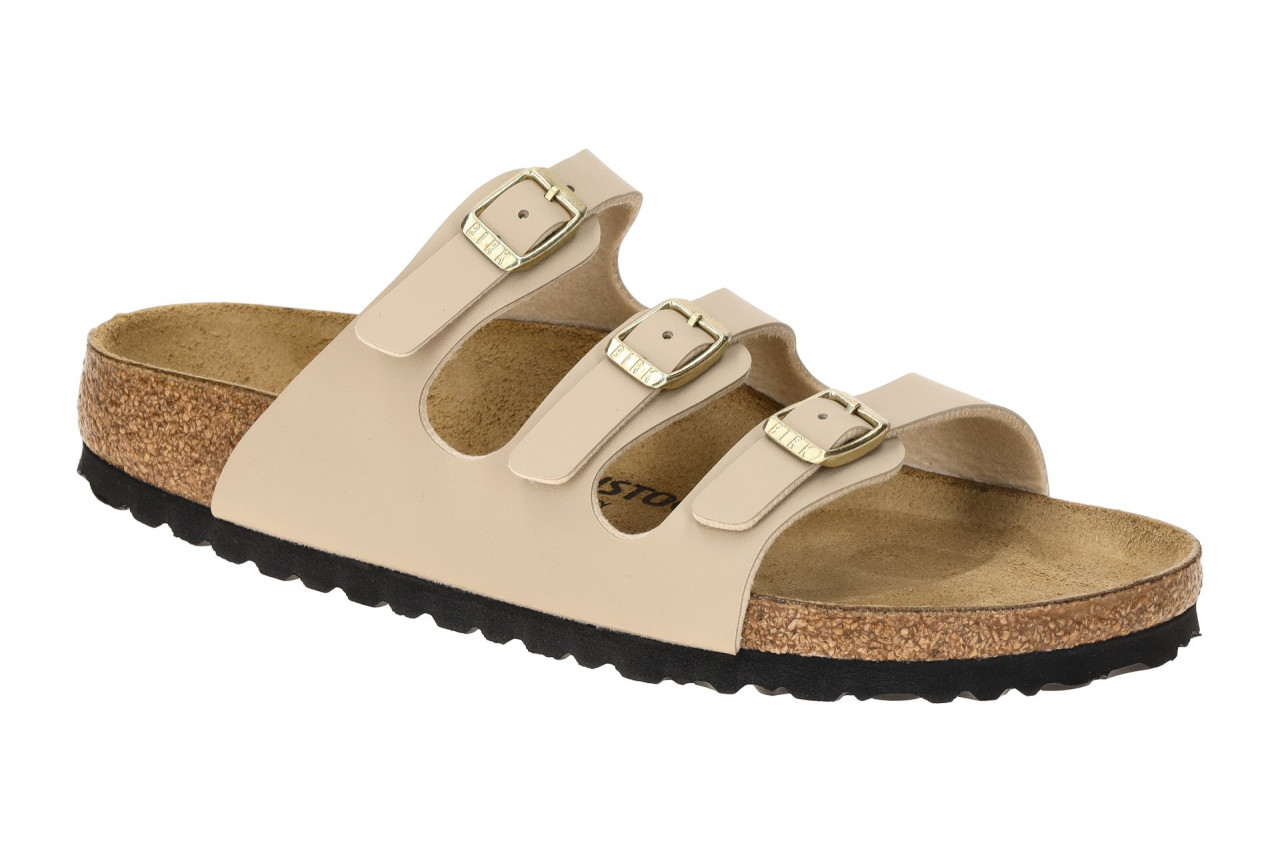 Birkenstock Damen Pantoletten Florida BS 1029265 Beige Sandcastle Anatomische... 1 Birkenstock Damen Pantoletten Florida BS 1029265 Beige Sandcastle Anatomische...