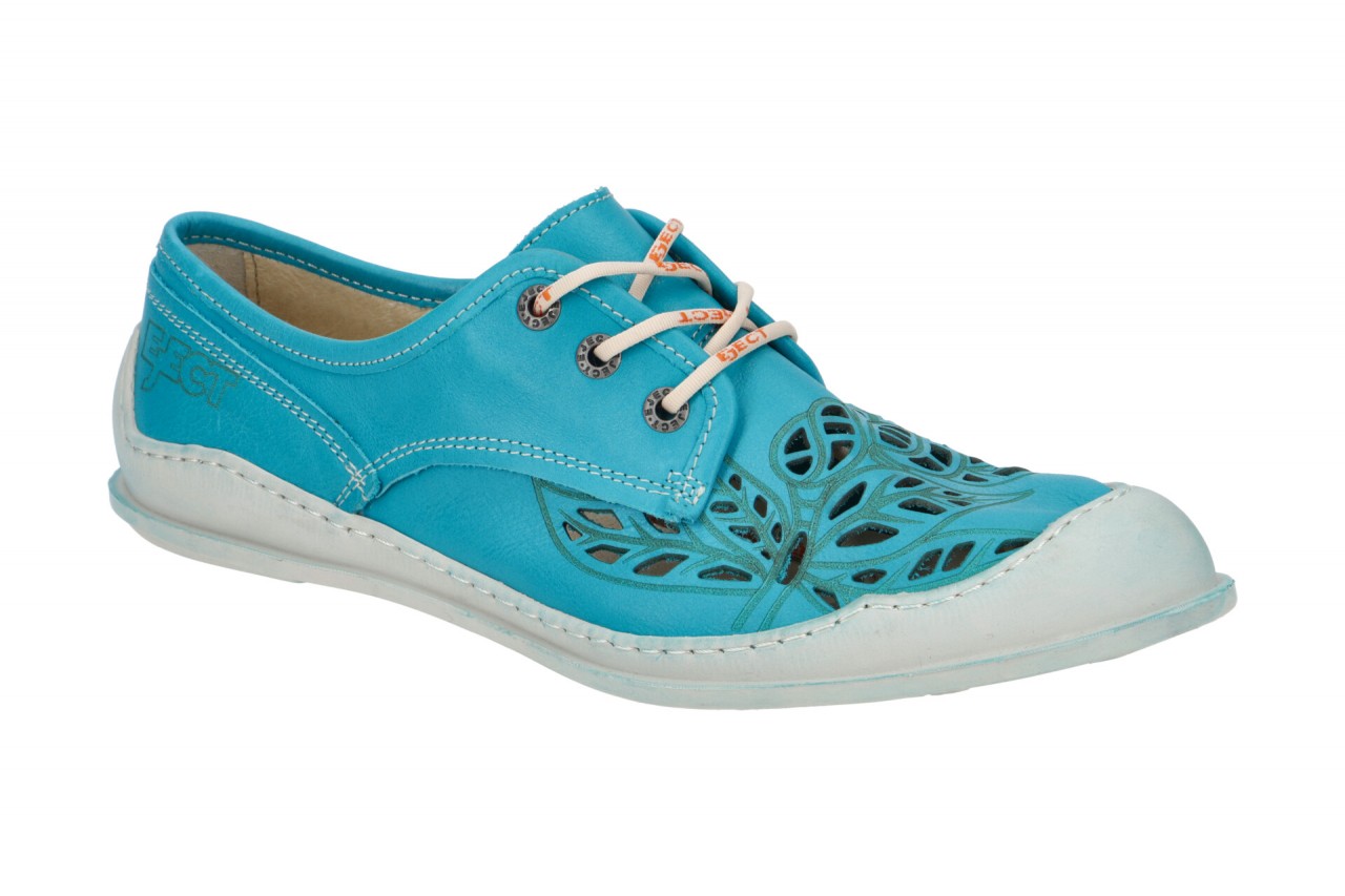 Eject 15223.006 CIBER Damenschuhe blau Echtleder sportlich Schn?r-Halbschuhe 1 Eject 15223.006 CIBER Damenschuhe blau Echtleder sportlich Schn?r-Halbschuhe