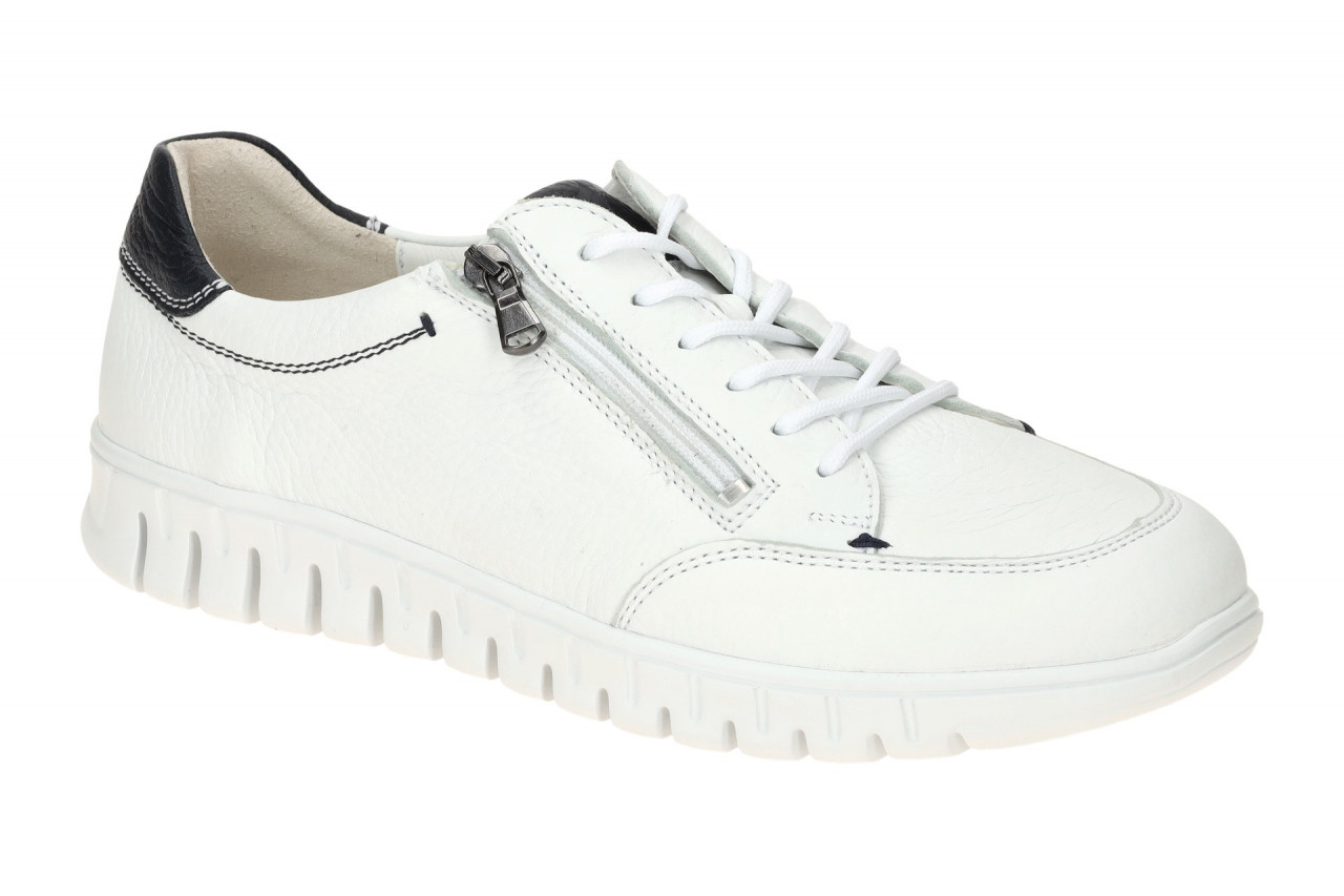 Waldl?ufer 907002 Herren Schn?rhalbschuhe Wei? - Ultraleicht, extra flexibel ... 1 Waldl?ufer 907002 Herren Schn?rhalbschuhe Wei? - Ultraleicht, extra flexibel ...