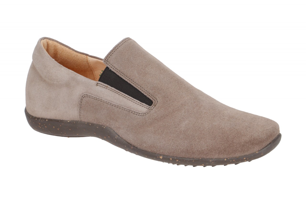 Think Herrenschuhe Modell STONE 3-000474-2010 - Grau Stone Echtleder Slipper ... 1 Think Herrenschuhe Modell STONE 3-000474-2010 - Grau Stone Echtleder Slipper ...