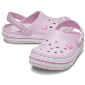 Crocs Kids Crocband Clog Unisex Kinder Schuhe Sandalen 207006 Rosa
