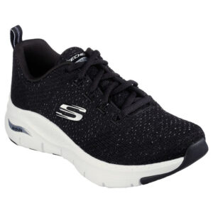 Skechers Arch Fit - GLEE FOR ALL Damen Sneaker 149713 BKW schwarz