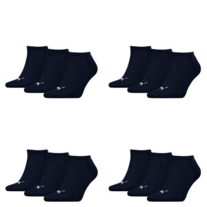 12 Paar Puma Sneaker Invisible Socken Gr. 35 - 49 Unisex für Damen Herren Füßlin...