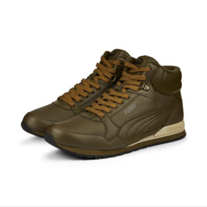 Puma ST RUNNER V3 MID Herren Sneaker Winterschuhe 387638 03 grün
