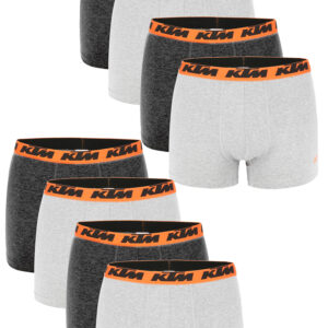KTM by FREEGUN Boxershorts für Herren Unterwäsche Pant Men´s Boxer 8 er Pack