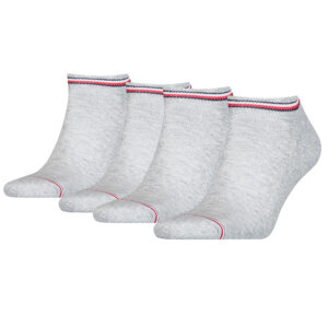 4 Paar TOMMY HILFIGER Herren ICONIC SNEAKER Gr. 39 - 49 Sneaker Socken