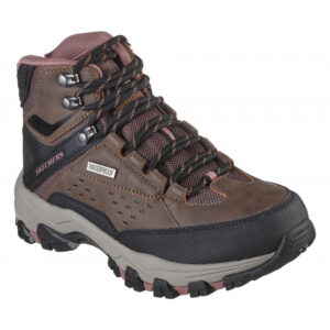 Skechers RELAXED FIT SELMEN Damen Outdoor Tracking Wanderstiefel braun