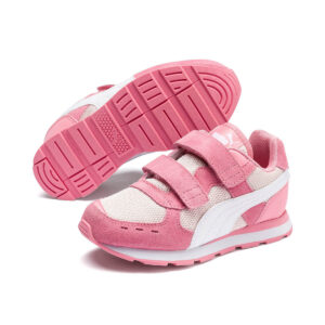 PUMA Vista V PS Kinder Sneaker Sportschuh Klett 369540 10 Rosa