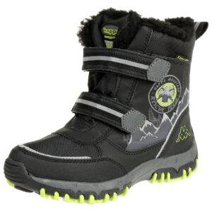 Kappa Rescue Tex K Unisex Kinder Stiefel gefüttert schwarz 260581K