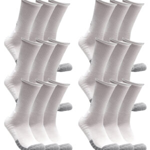 18 Paar Under Armour HeatGear Crew Socken Unisex Sportsocken