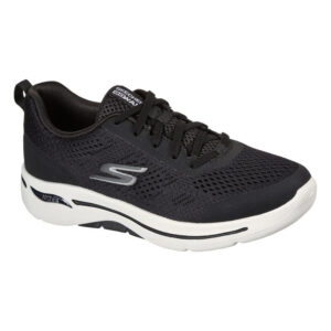 Skecher Go Walk Arch Fit - MOTION BREEZE Damen Sneaker 124404 Schwarz / Weiß