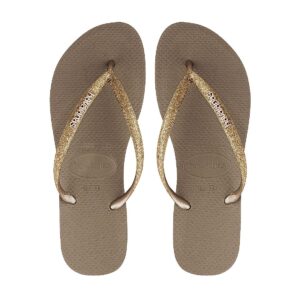 Havaianas H. SLIM Glitter FC Damen Sandale Zehentrenner Badelatsche 4143975 3581...